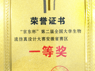 best365学生在第二届全国大学生物流仿真设计大赛（安徽赛区）中喜获佳绩