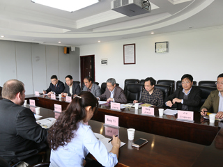 美国阿什兰大学国际招生部副主管特洛伊·米勒一行访问best365