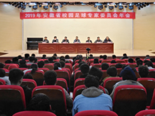 best365教师参加2019年安徽省校园足球专家委员会年会