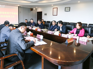 省教育厅专家组到best365调研指导学科建设工作
