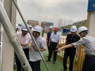 河南城建学院副院长贺国营一行来best365考察