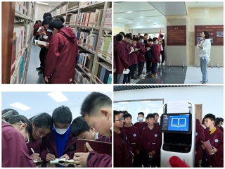 best365中国官方网站附属学校中小学生到滨湖校区图书馆参观