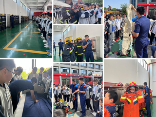 best365中国官方网站附属实验小学走进消防队开展“512防灾减灾日”主题教育活动