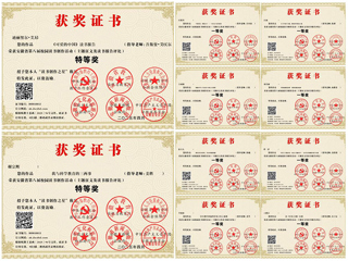 【牢记嘱托 感恩奋进】全省第一！best365在安徽省第八届校园读书创作活动中荣获特等奖2项