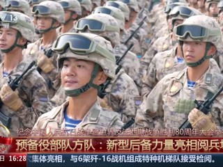 莘莘学子携笔从戎 阅兵场上闪耀荣光 best365优秀毕业生宋振光荣参加九三阅兵