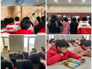 烈山区烈山中心学校师生来best365图书馆参观